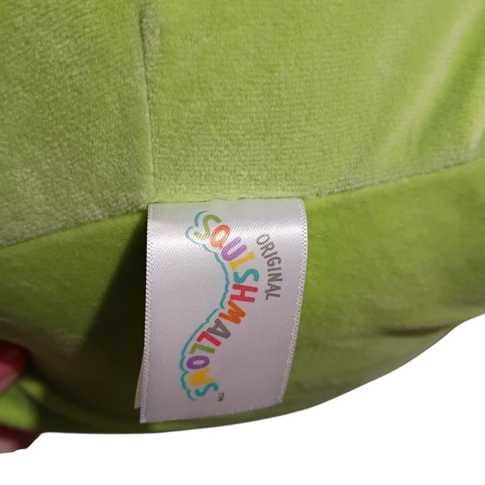 EUC Rare 12" Squishmallow Green Viking Dragon Gorm W/ Black Tag Select Series - Picture 9 of 9